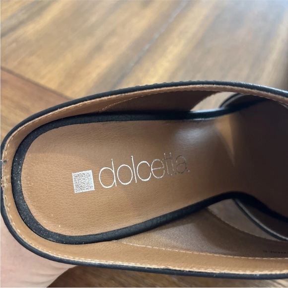 Dolcetta Women’s Black Pointy Toe Slip On Bootie Size 7.5 - Picture 6 of 10